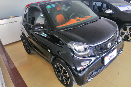 长治二手smart fortwo 2015款 1.0L 52千瓦硬顶激情版