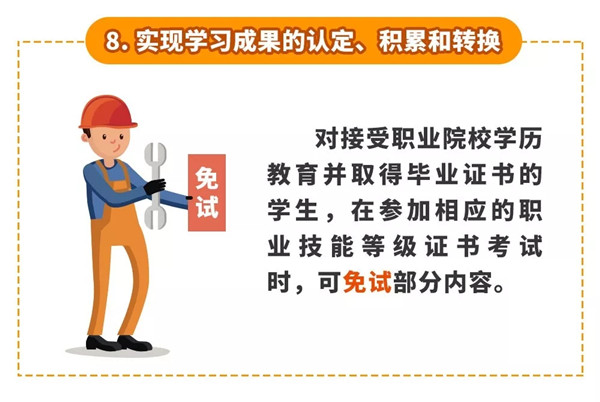 一图秒懂：职业教育改革利好策略