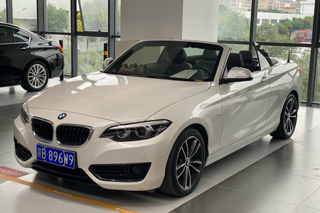 赣州二手宝马2系 2018款 220i 1.5T 手自一体 运动设计套装 敞篷轿跑车